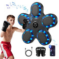 Upgraded Music Boxing Machine - Smart Bluetooth Wall-Mounted Fun Fitness Toy with Punch Counter, Adjustable Speed, Premium Gloves Included - Home/Office Workout & Stress Relief Playmate LED Light Sword Cosplay Set Wooden Gymnastic Rings